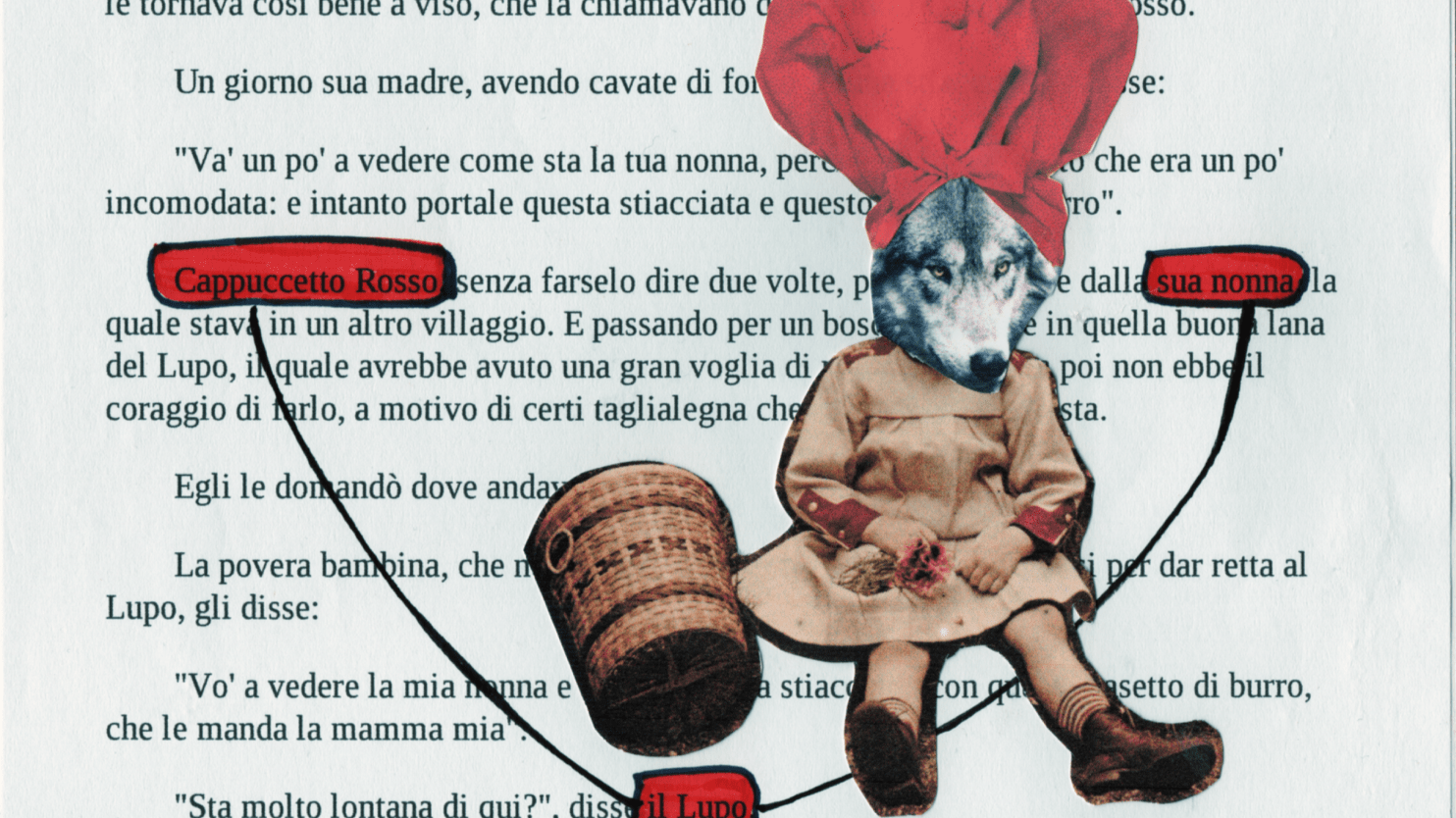 Nel raccolto dei racconti di giugno: Cappuccetto Rosso è il lupo